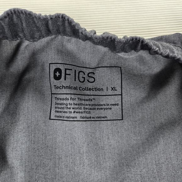 NWT Figs Medical Tansen Jogger Scrub Graphite Grey Pants Men's Size XL - Picture 3 of 6